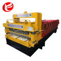 Full-automatic aluminium double layer roll forming machine